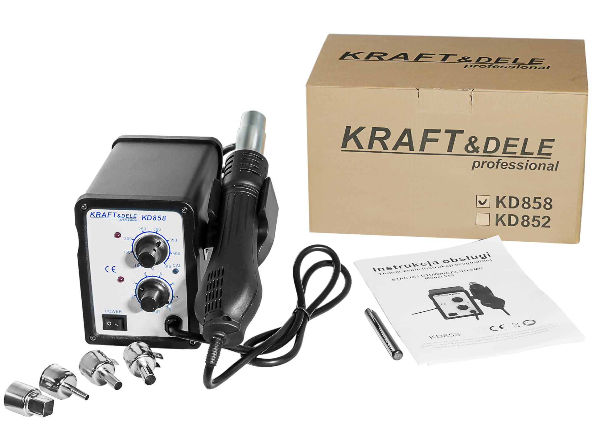 SPAWARKA DO PLASTIKU ZGRZEWARKA 4 DYSZE 700W Seria kd858