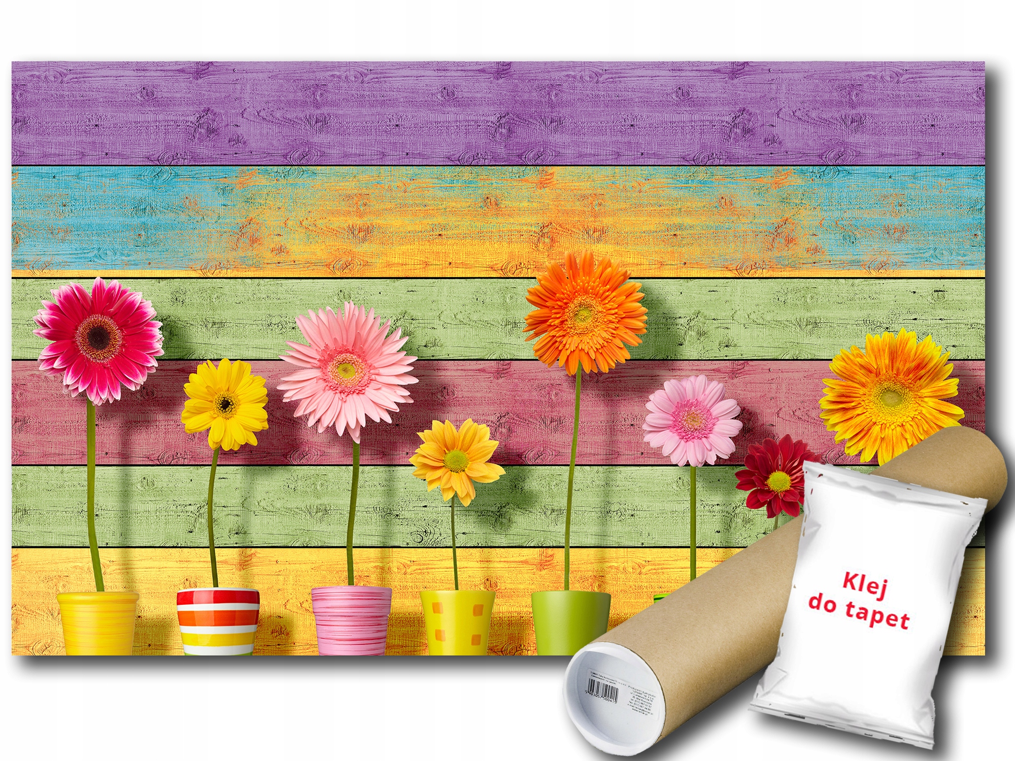 Fototapeta Farebné Dosky 6B V8 368x254 F3707