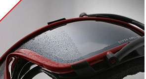 GOGLE NARCIARSKIE ARCTICA G-104C NA OKULARY KOREKCYJNE BEZBARWNA SZYBA Typ ochrony filtr UV-400 kat. 0