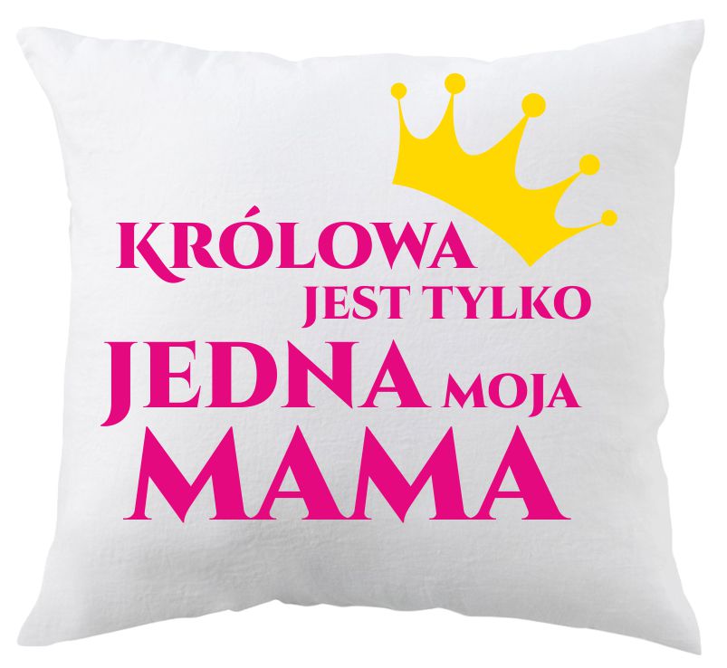 

Poduszka Dzień Matki Mamy Nadrukiem Prezent