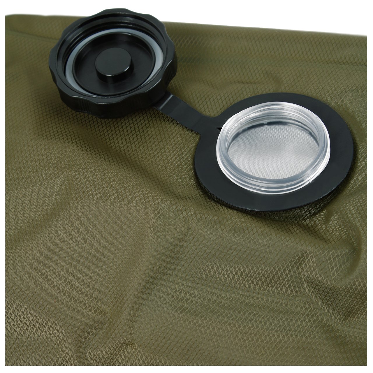 Prysznic Turystyczny Solarny z Termometrem MFH 20L Przenośny BIWAK KEMPING Model MFH Prysznic Solarny Turystyczny