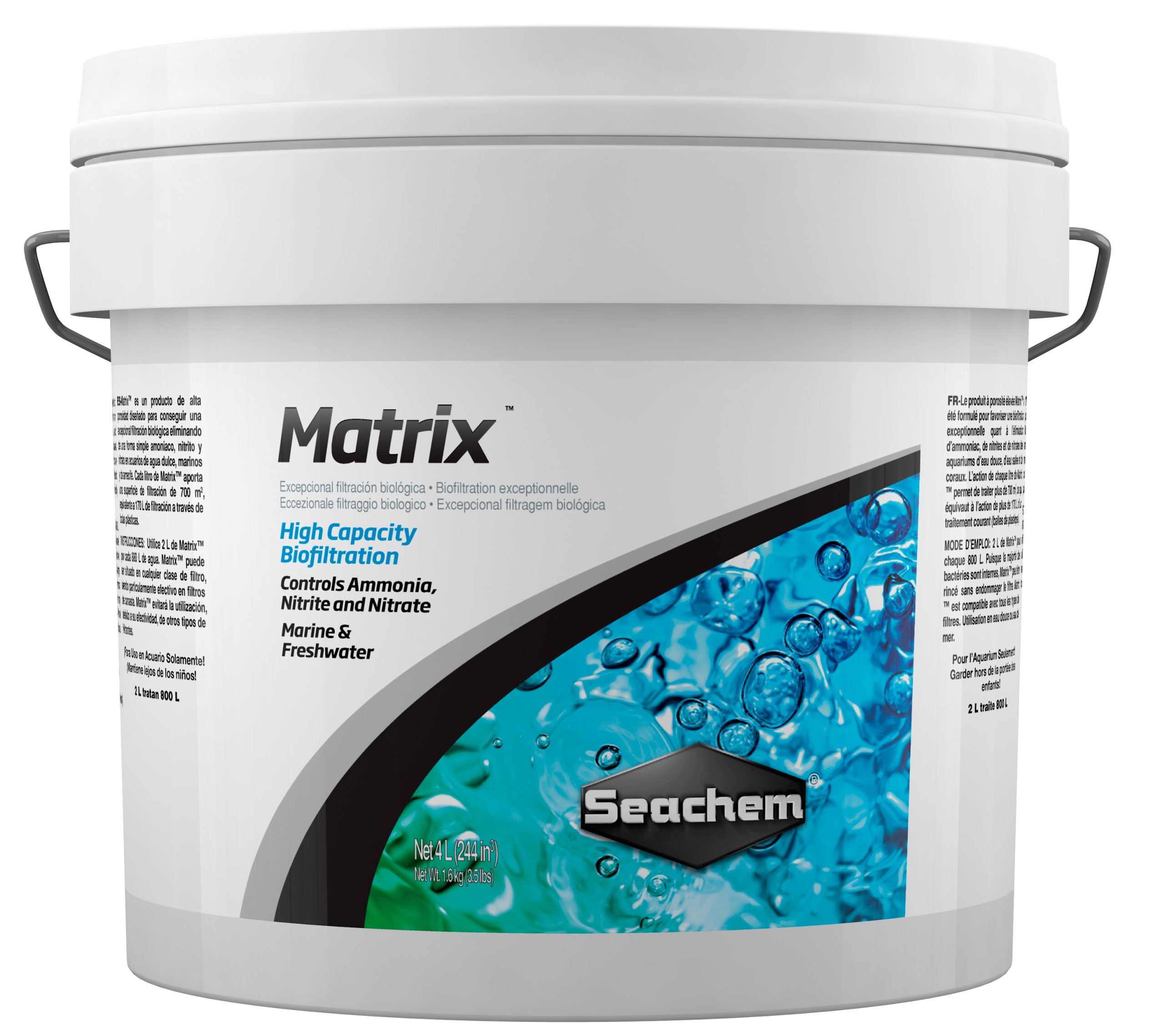 

Seachem Matrix 4L Wkład Filtracyjny Ceramika