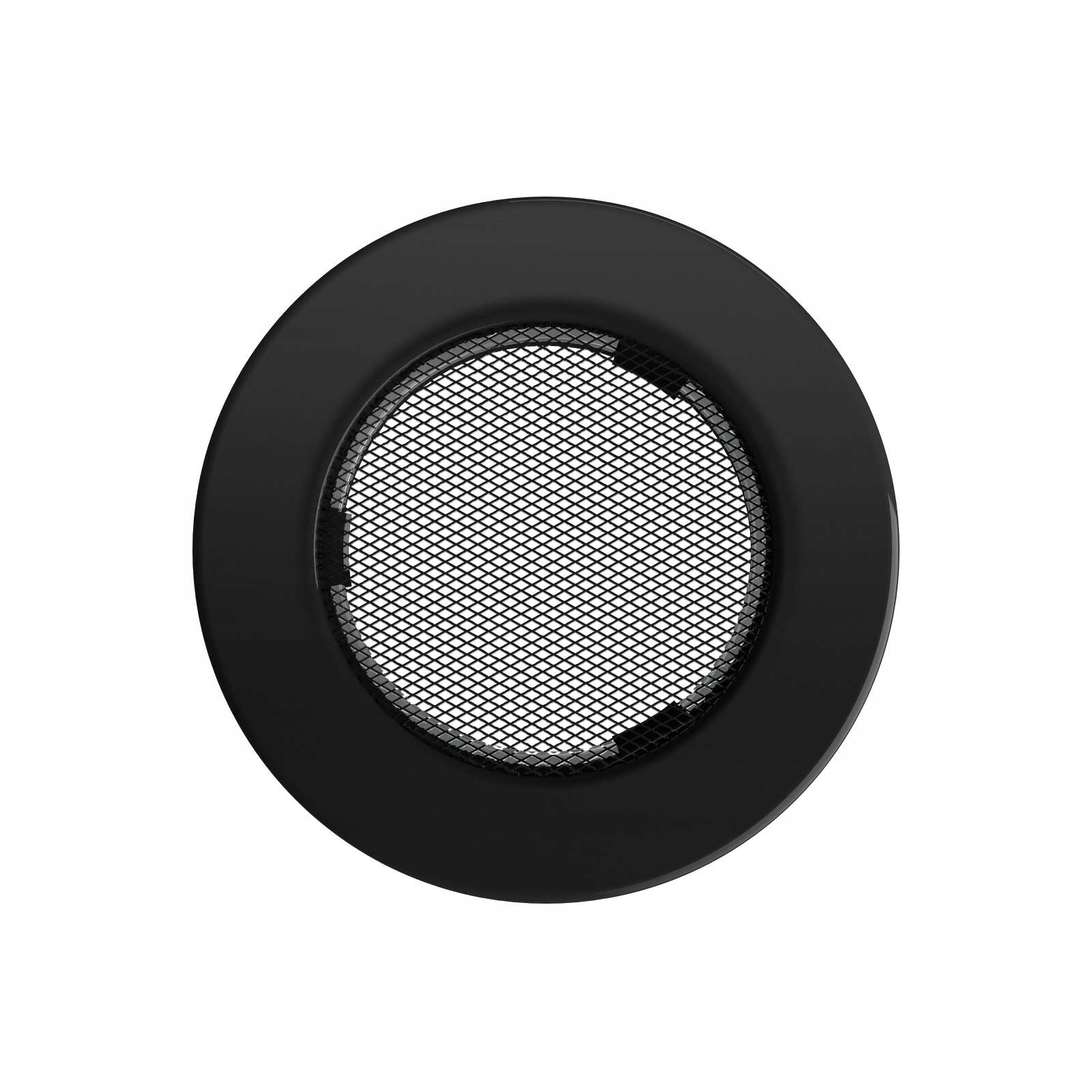 

Kratka Kominkowa Wentylacyjna Okrągła 100 Czarna