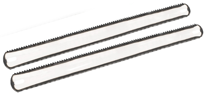 

Brzeszczot Piła Drewna Metalu Piłka 300mm 2 sztuki