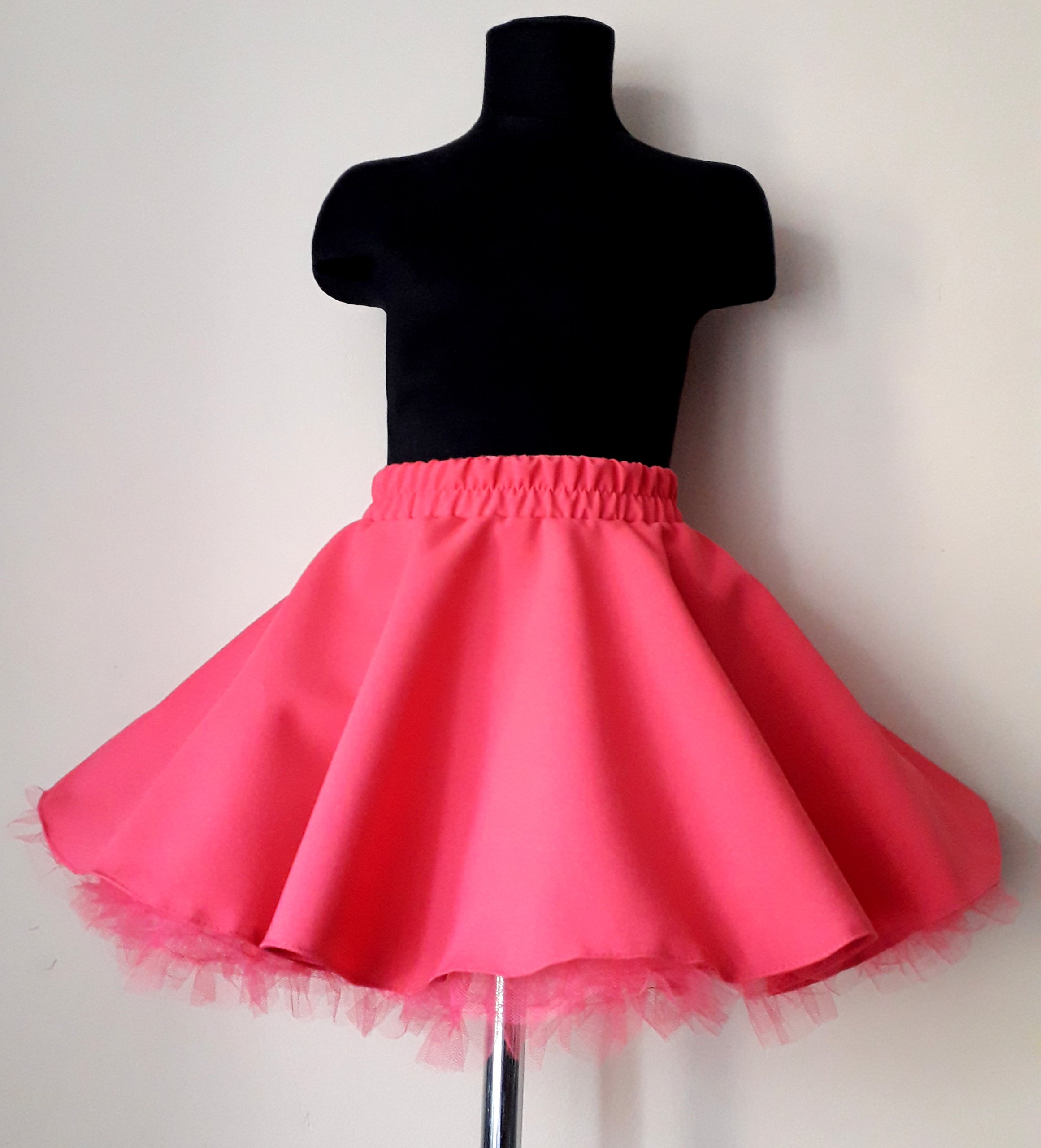 SPÓDNICZKI Z KOŁA PIN-UP 40 Długość mini