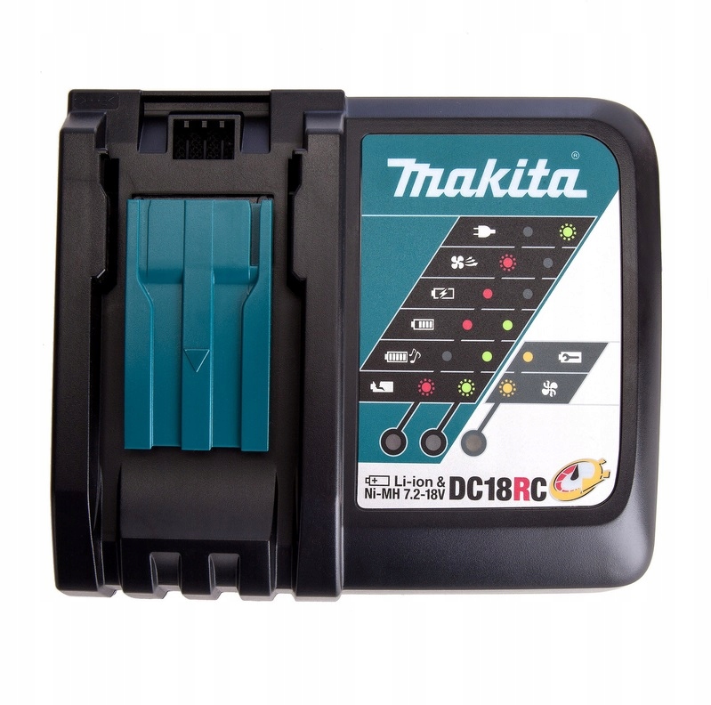 

Szybka ładowarka Makita DC18RC do aku 7.2 -18v lio