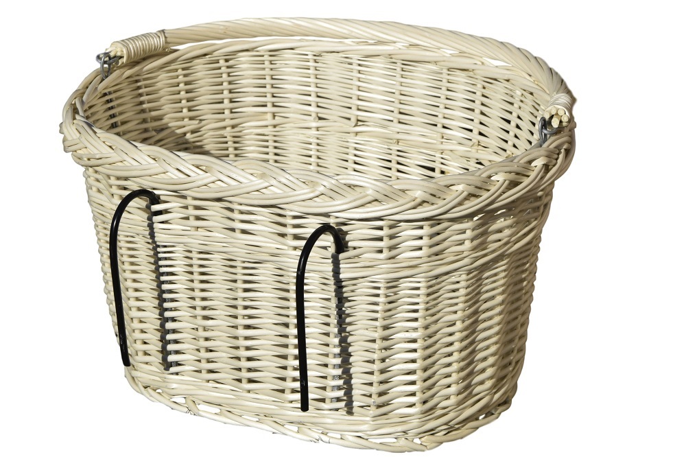 Wiklinowy koszyk rowerowy KOSZ NA ROWER DUŻY Rodzaj przedni