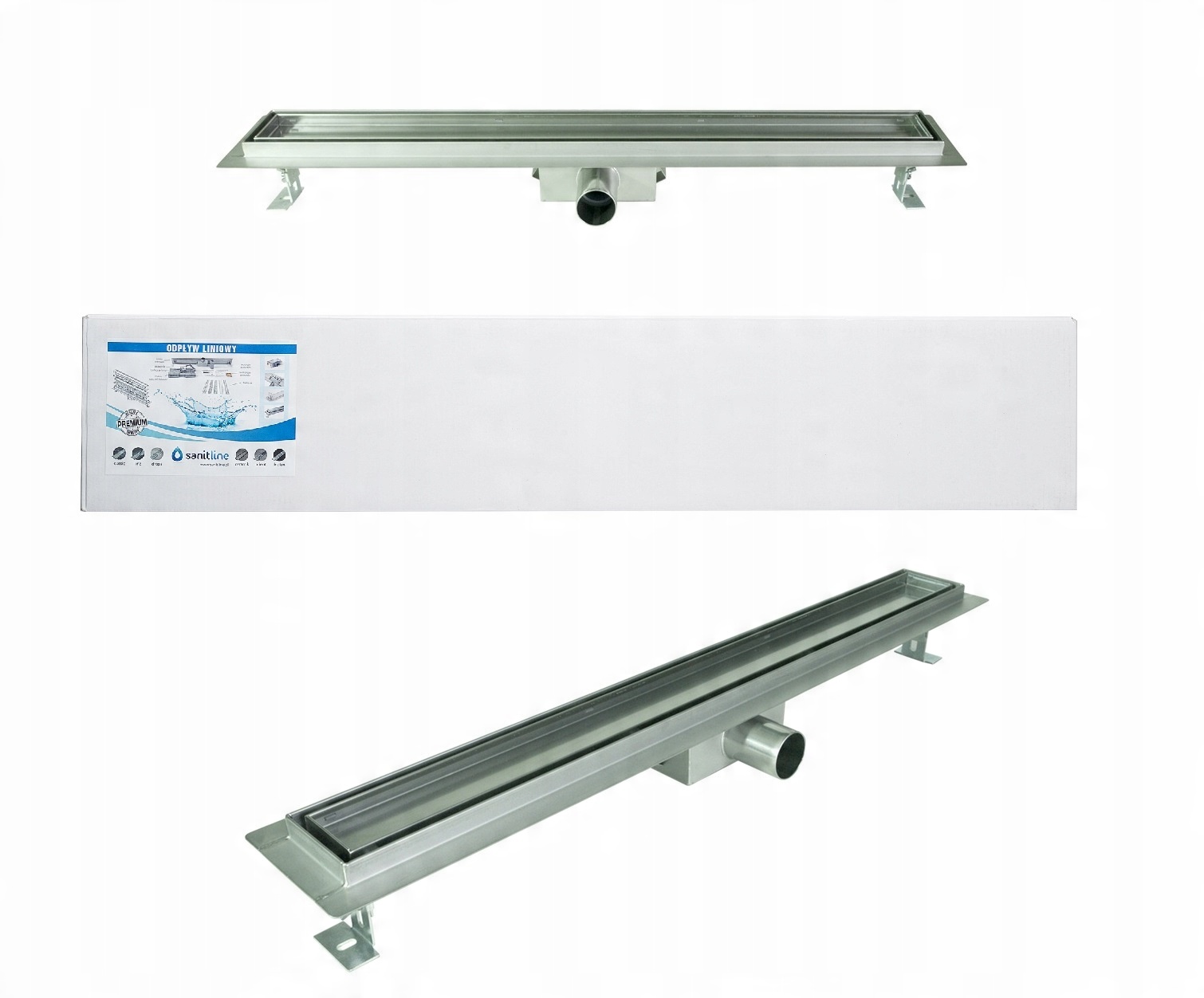 

Sanitline Odpływ Liniowy Ceramik 120cm Pod Płytkę