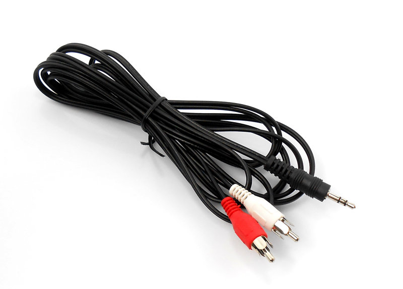 

Kabel Mini Jack 3,5mm 2x Rca Chinch 2,5m dł Stereo