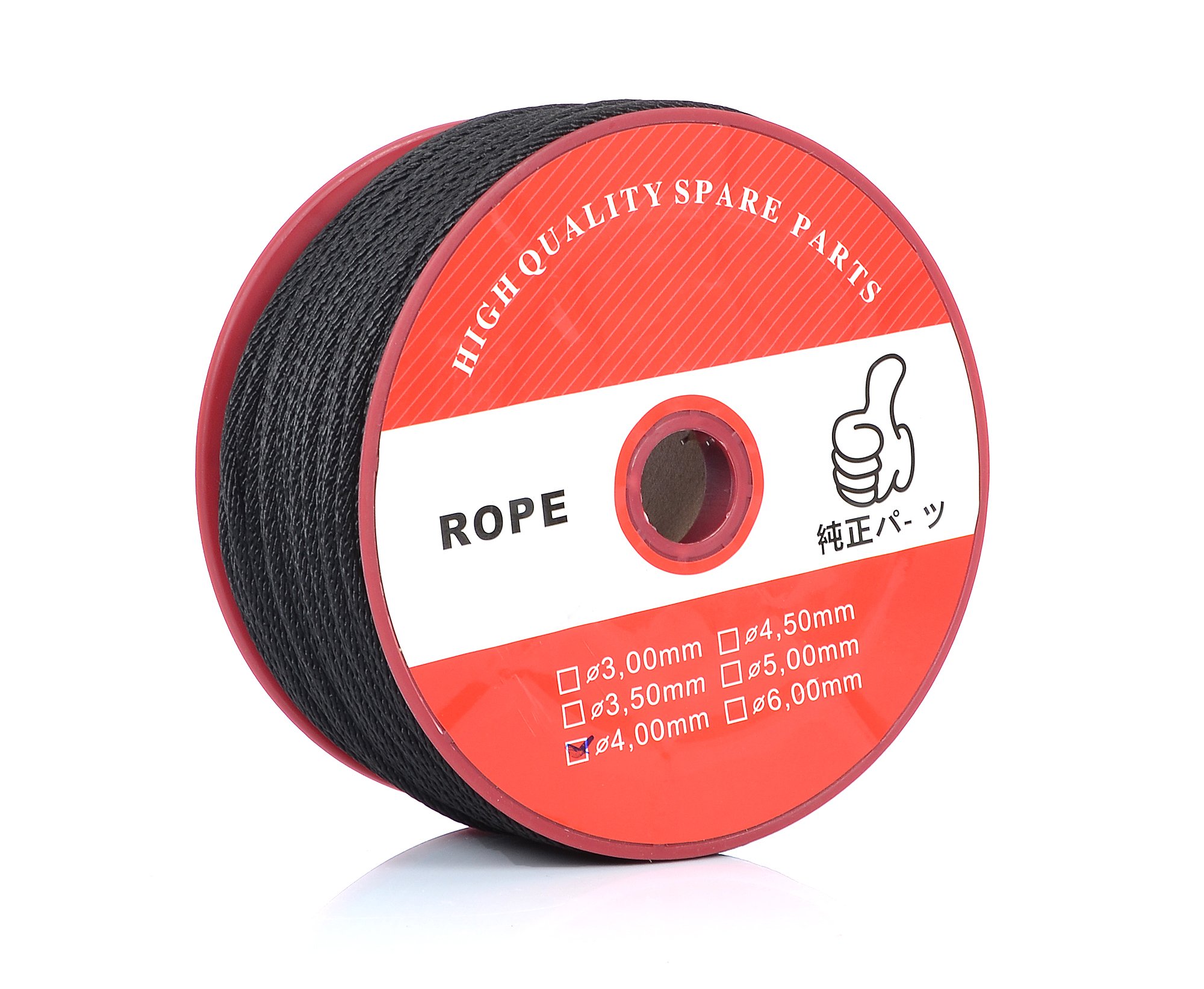 LINKA SZNUREK DO ROZRUSZNIKA STARTERA 4mm CZARNA Typ inny