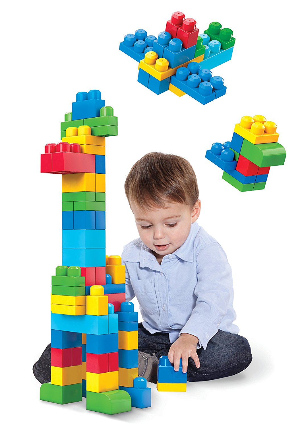 Конструктор Mega Bloks first Builders cyp67 60 деталей