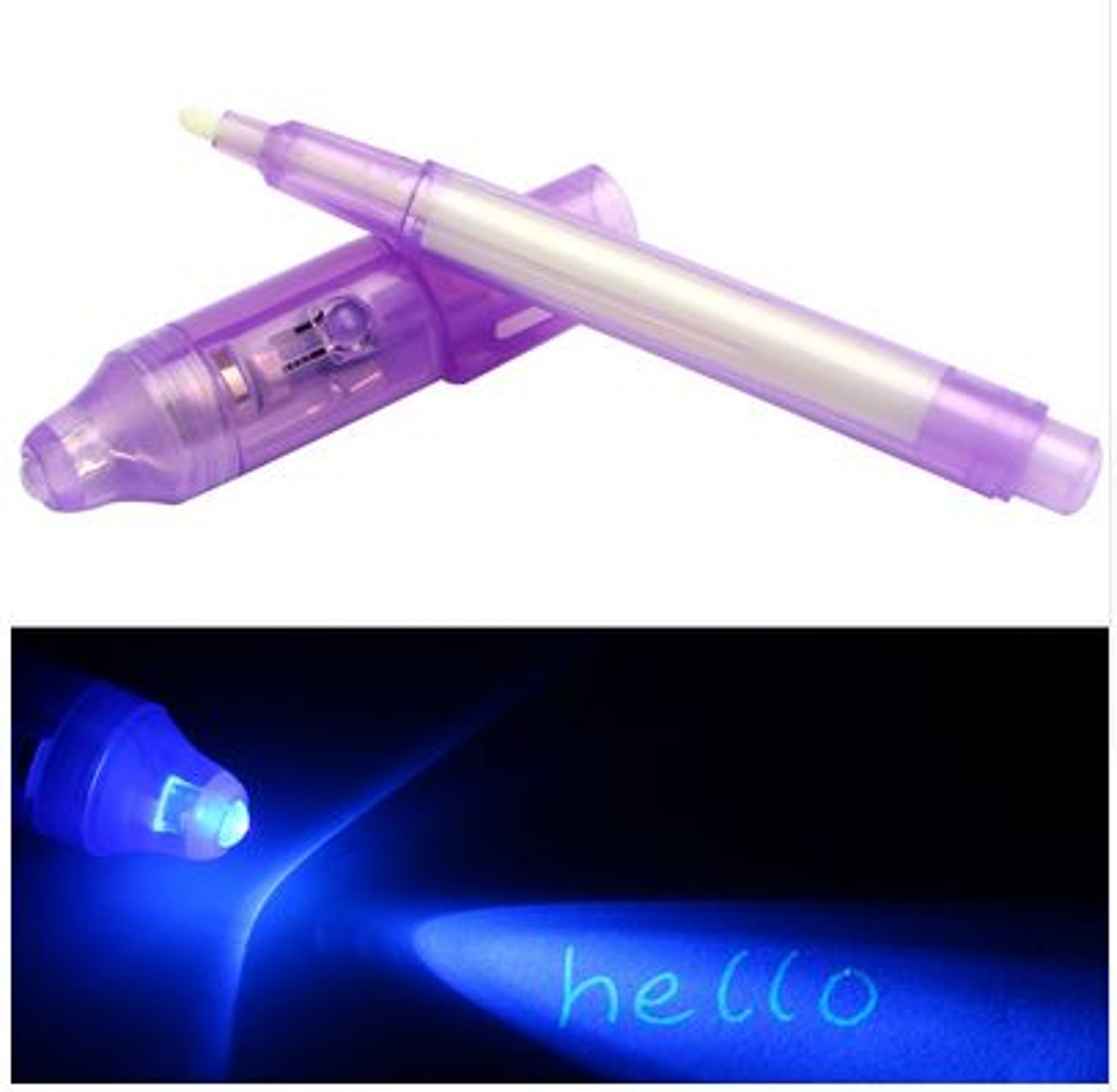 

Niewidzialny Długopis Flamaster Pisak Tester Uv