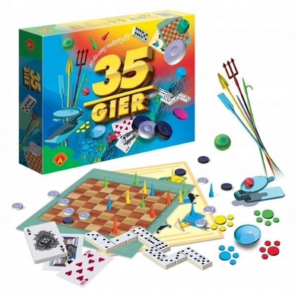

35 Gier Dla Całej Rodziny zestaw 35 gier 05325