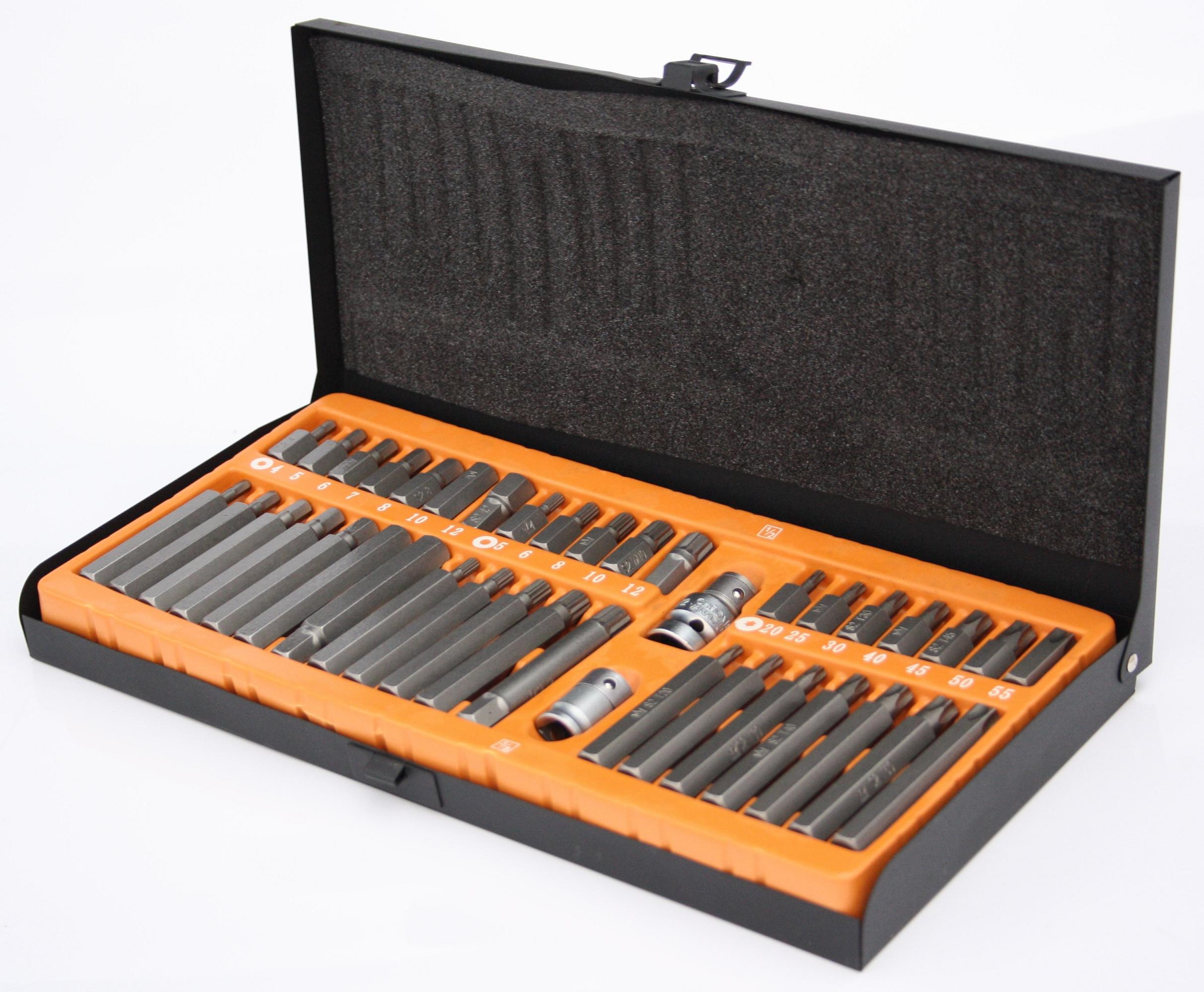 ZESTAW KLUCZY TORX BITY SPLINE KLUCZE NASADOWE 40S EAN 5906741669405