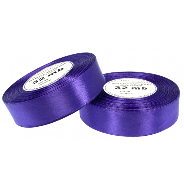 

Wstążka tasiemka satynowa atłasowa 25mm 8115 32mb