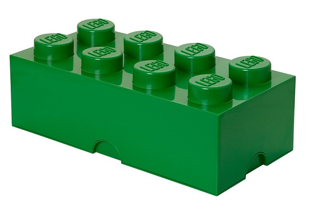 

Lego Śniadaniówka Lunch Box Klocek 8 Zielony