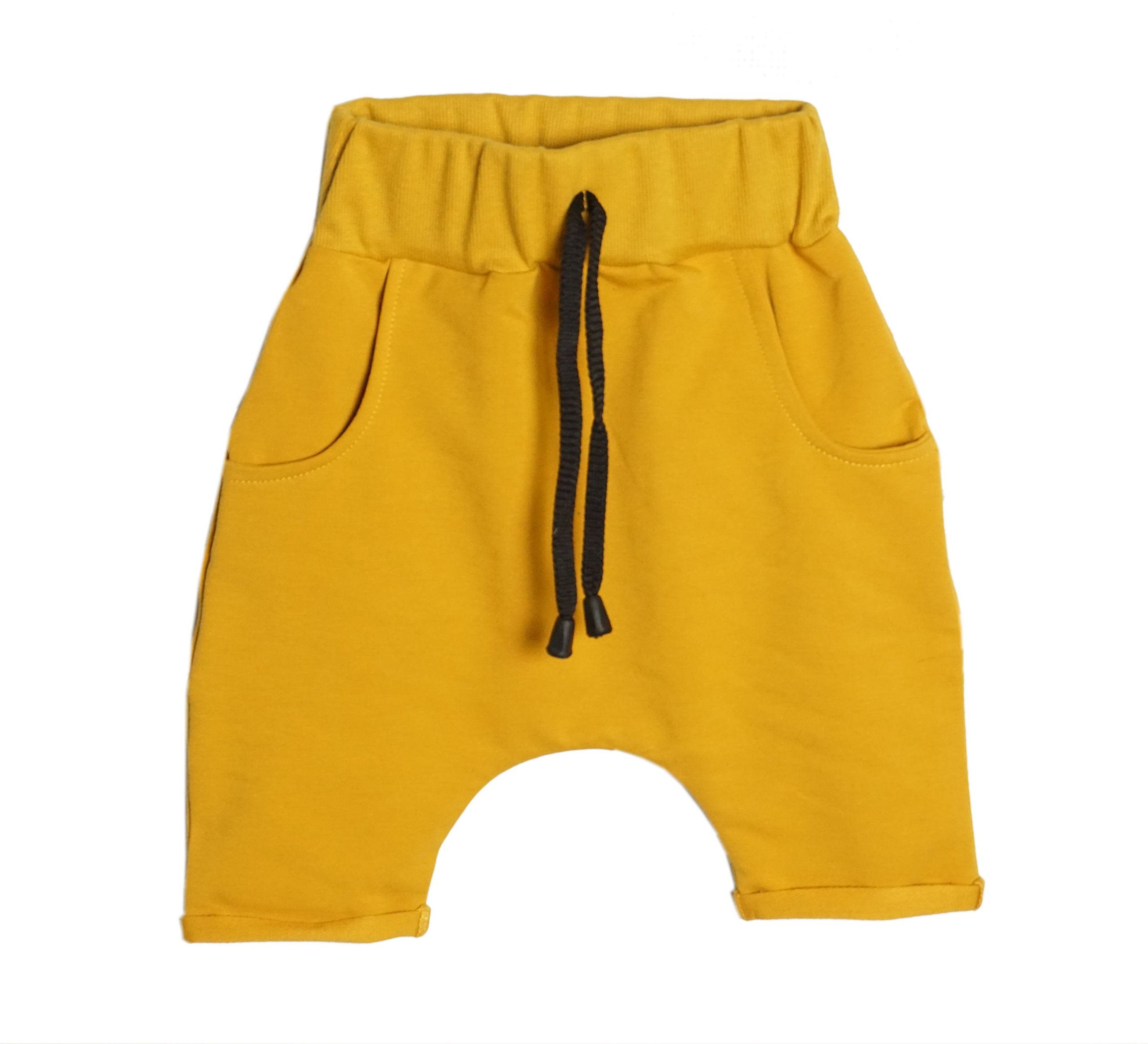

F&r Baggy Krótkie Musztarda Produkt Polski 128