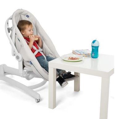 CHICCO BABY HUG 4w1 Łóżeczko leżaczek krzesło 24h Kolor Odcienie różu