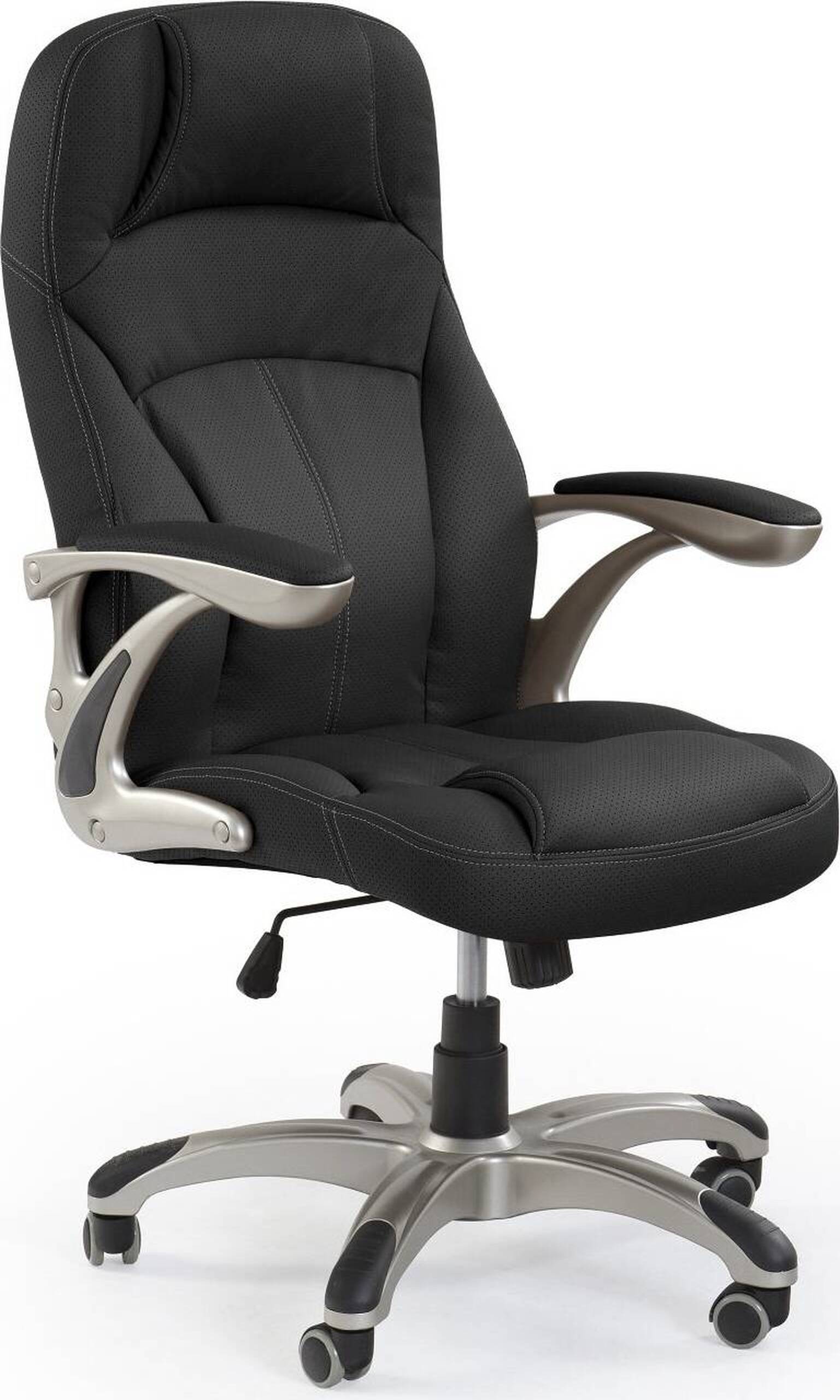 Fotel biurowy Carlos czarny krzesło obrotowe tilt