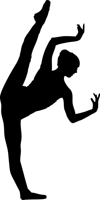

Naklejka na ścianę Sport Baletnica tancerka 200 cm