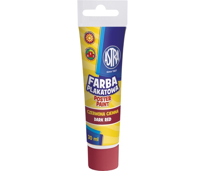

Astra Farba,farby Plakatowe W Tubkach C.czerwona