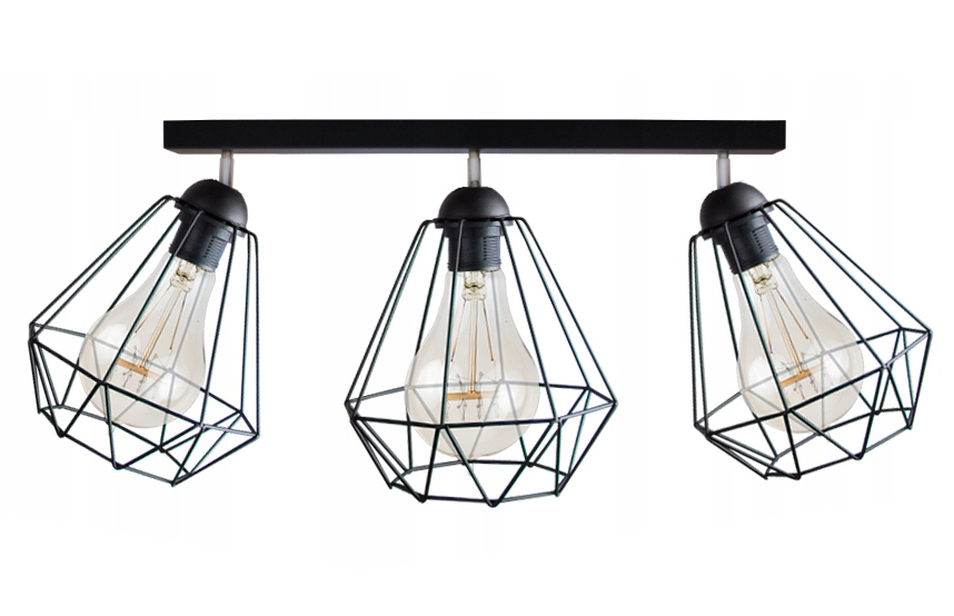 

Sufitowa Lampa Plafon Diament Loft Edison 1703