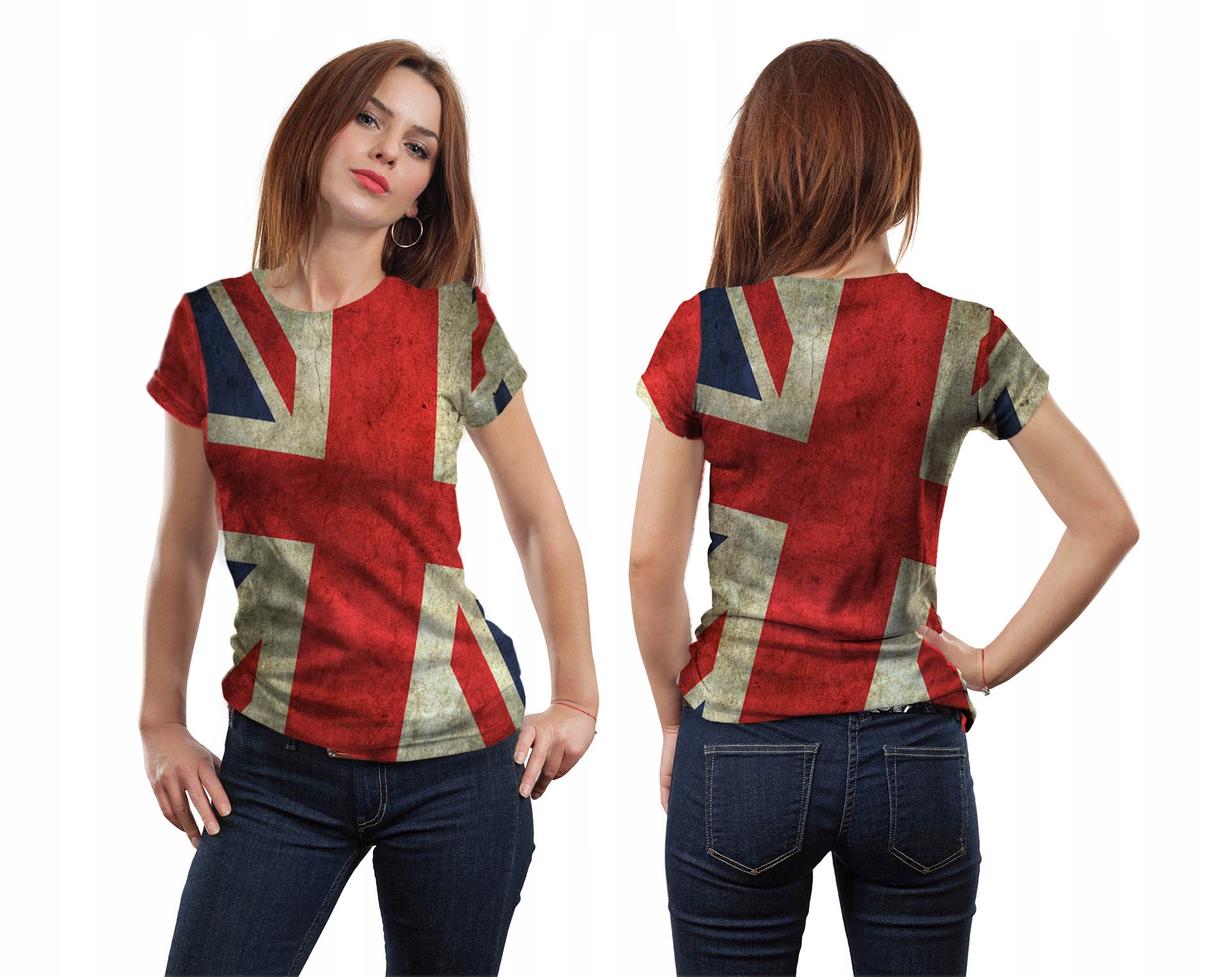 

Koszulka Fullprint T-shirt Anglia L Modna Stylowa