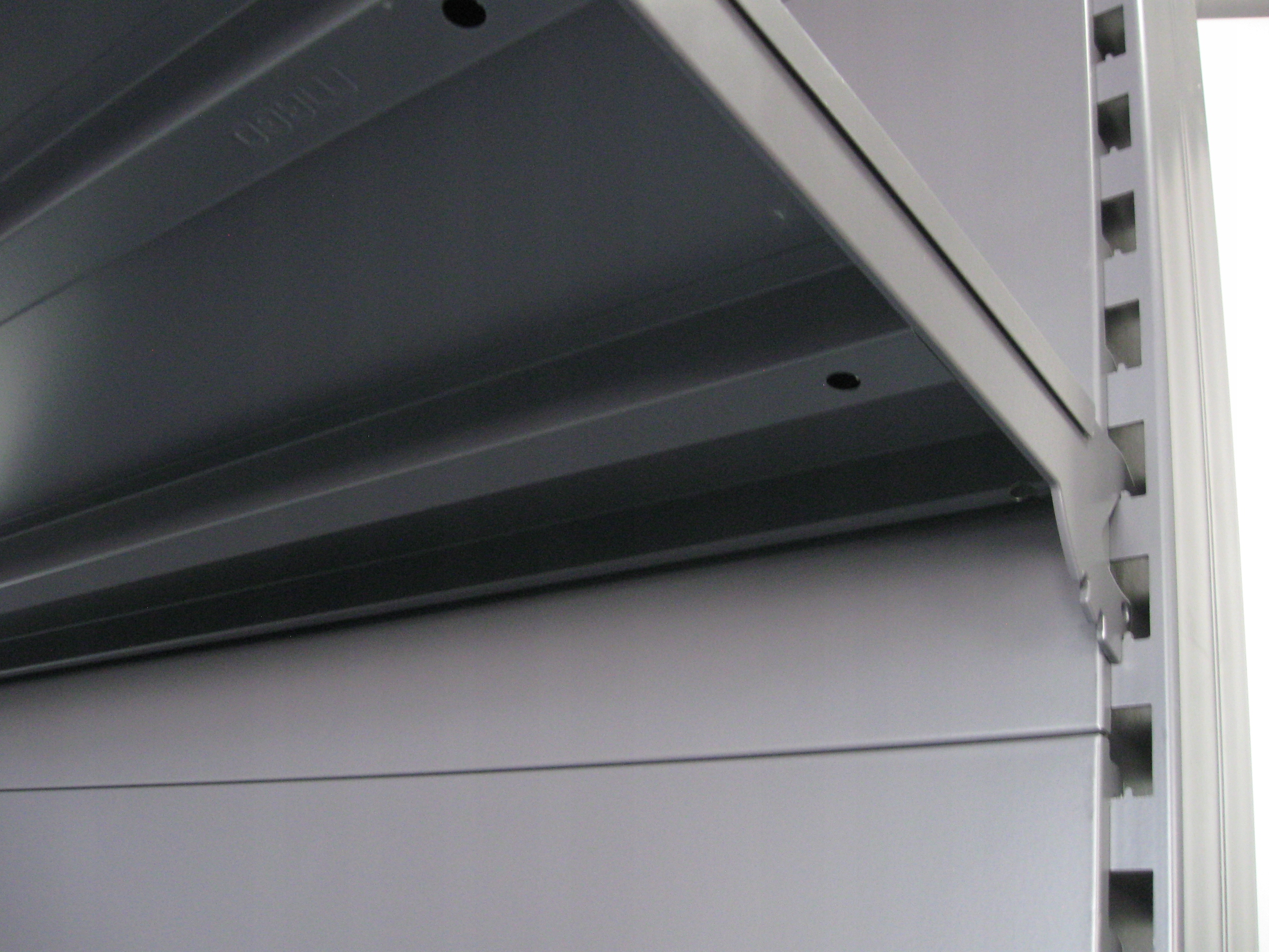 REGAŁ SKLEPOWY MAGO metalowy ścienny 230/60/45 Głębokość 45 cm