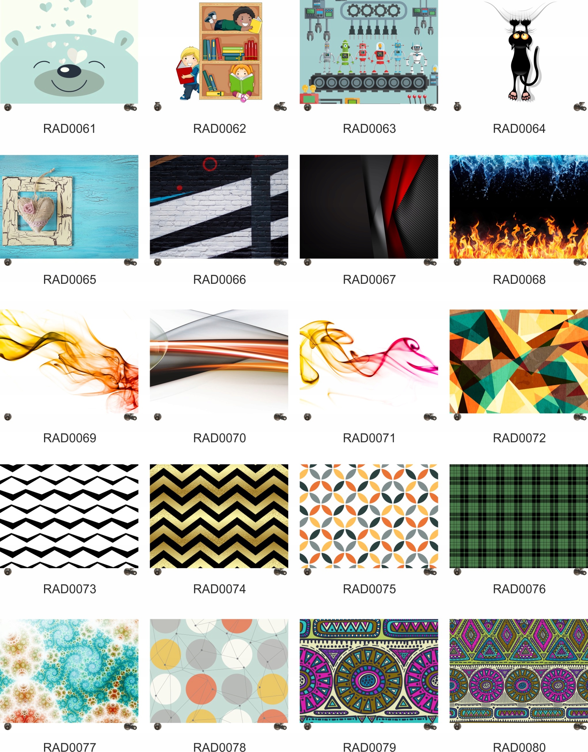 MAGNES OSŁONA MAGNETYCZNA NA KALORYFER 60x60 Rodzaj produkt gotowy