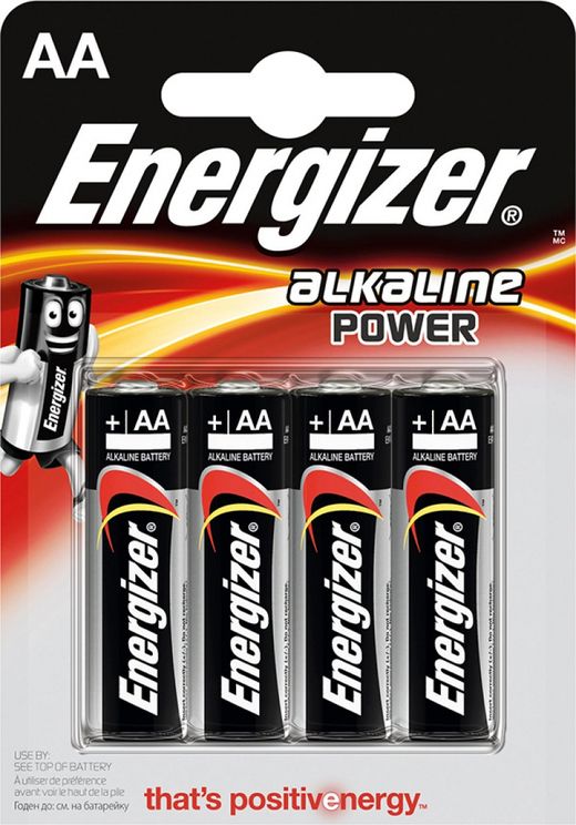 

Bateria Energizer Alkaline Power Aa LR6 1,5V, 4SZT