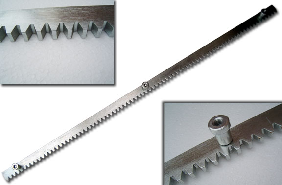 LISTWA ZĘBATA METALOWA do bram bramy przesuwnej Kod producenta 128541