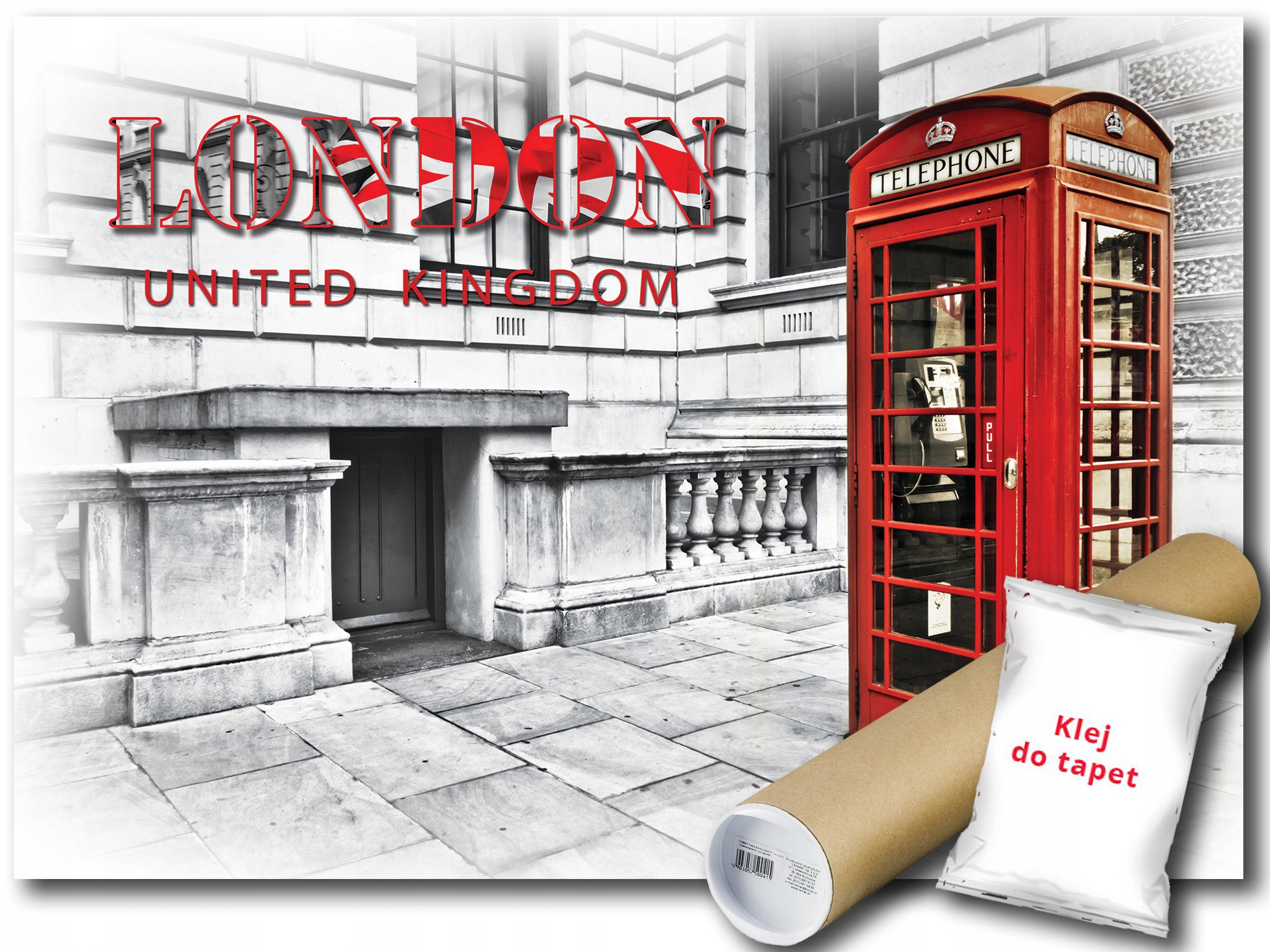 Fototapeta Londýn Budka Tel. 1A V4 254x184 F3131