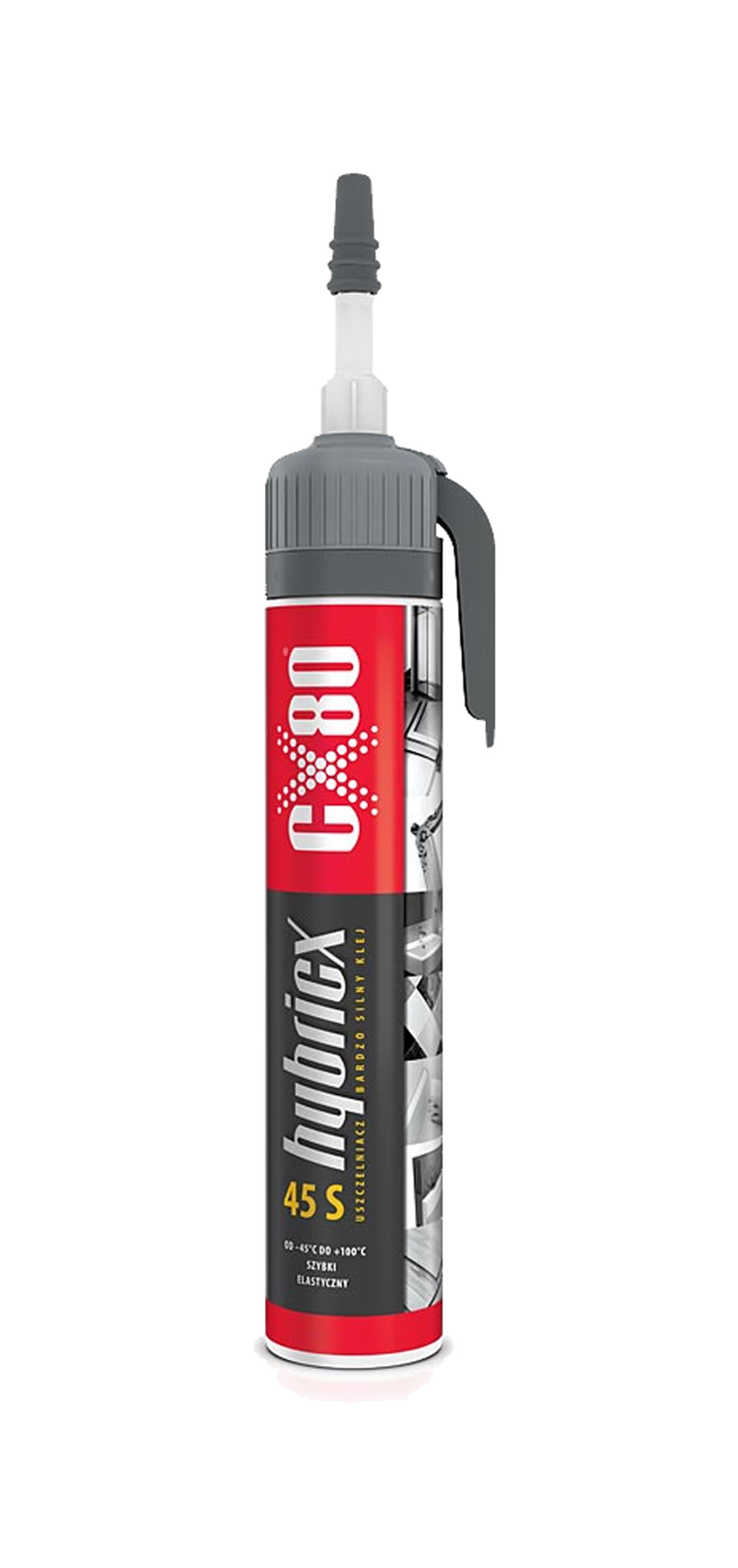 

CX80 Elastyczny szybki mocny klej do luster 250ml
