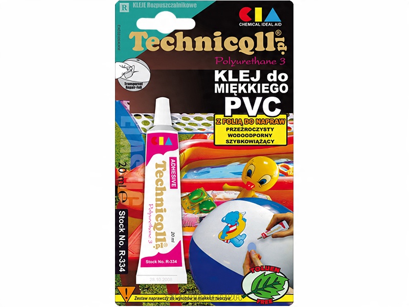 

Klej Do Miękkiego Pcv 20ml Technicqll 4832