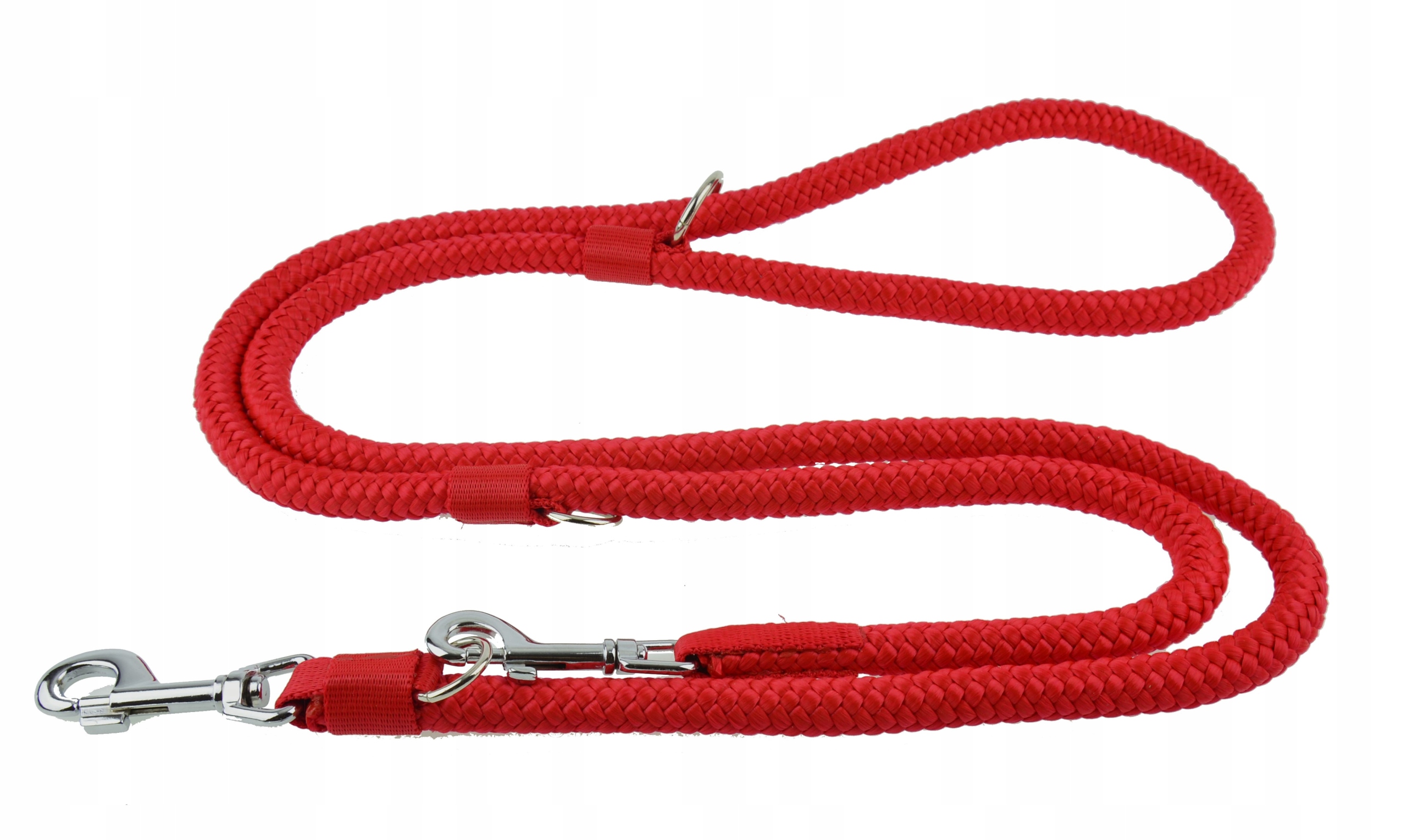 

smycz linka sznur reg długa 2,5m mocna czerwona