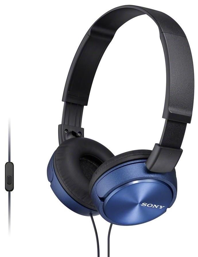 

Słuchawki nauszne Sony MDR-ZX310AP niebieski