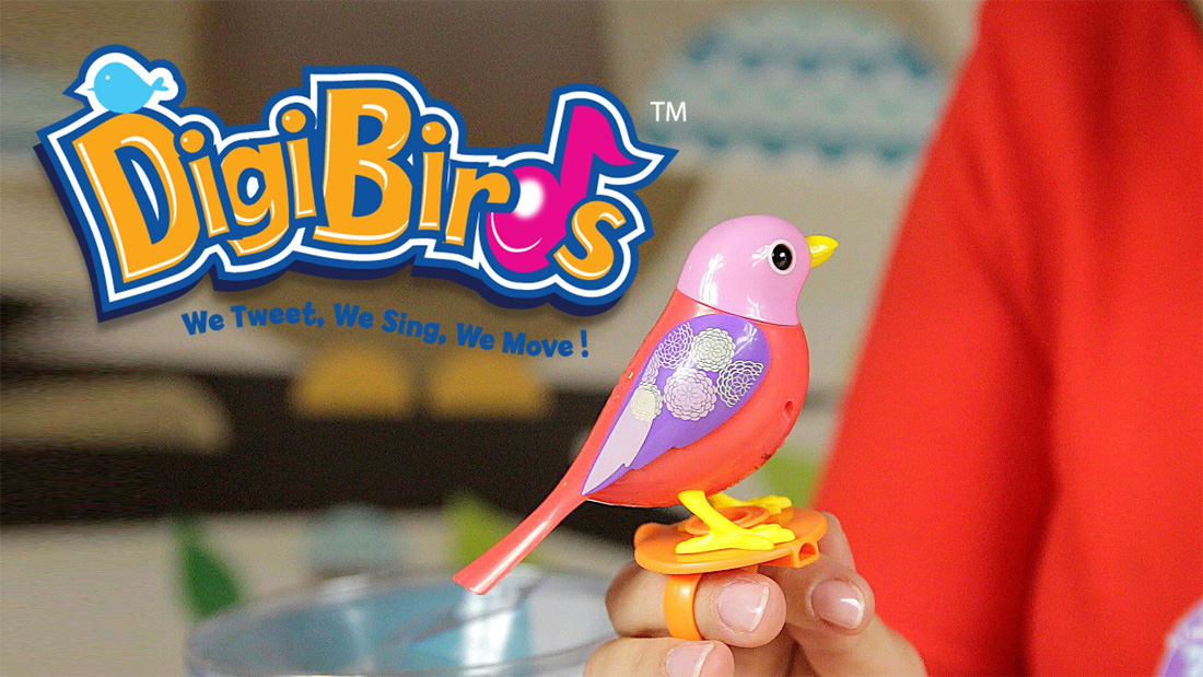 ŚPIEWAJĄCY PTAK PTASZEK DIGIBIRDS - AMBER 1 Marka Silverlit