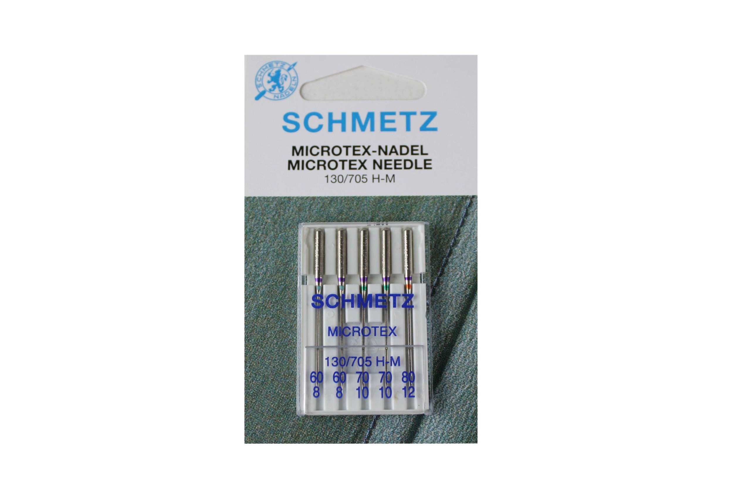 

Igły do jedwabiu, mikrofazy Schmetz H-m V4S zestaw