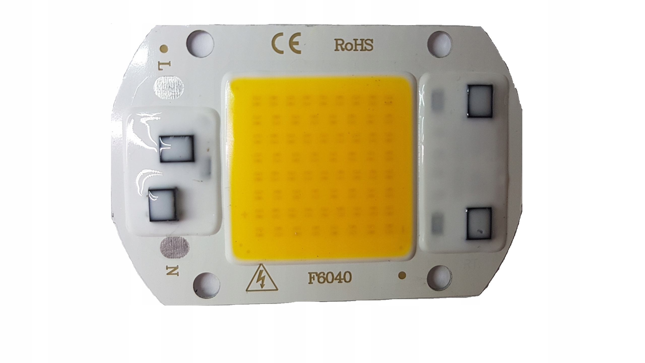 

Led Cob 30W 220V 230V Ciepła+pasta+przewody+kostka