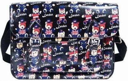 

Torebka Listonoszka Jazzi London Satchel Teczka A4