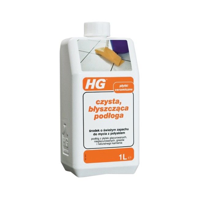 

Hg Czysta, błyszcząca podłoga 1l do płytek glazury