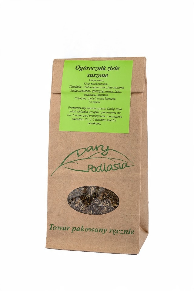 

Ogórecznik ziele ogórecznika -500g Dary Podlasia