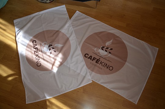 Flaga Reklamowa firmowa 200x80cm Projekt Gratis Rodzaj flaga