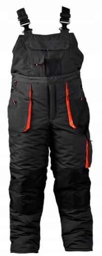 UBRANIE ROBOCZE OCIEPLANE ZIMOWE SPODNIE XL Model ubranie ocieplane