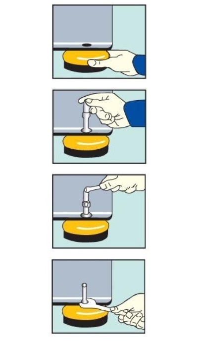 WIBROIZOLATOR DO MASZYN UDŹWIG 1500KG M20X170 Marka Trident