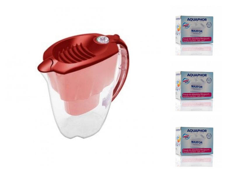 

Dzbanek Filtrujący Aquaphor Amethyst + 3 Wkłady