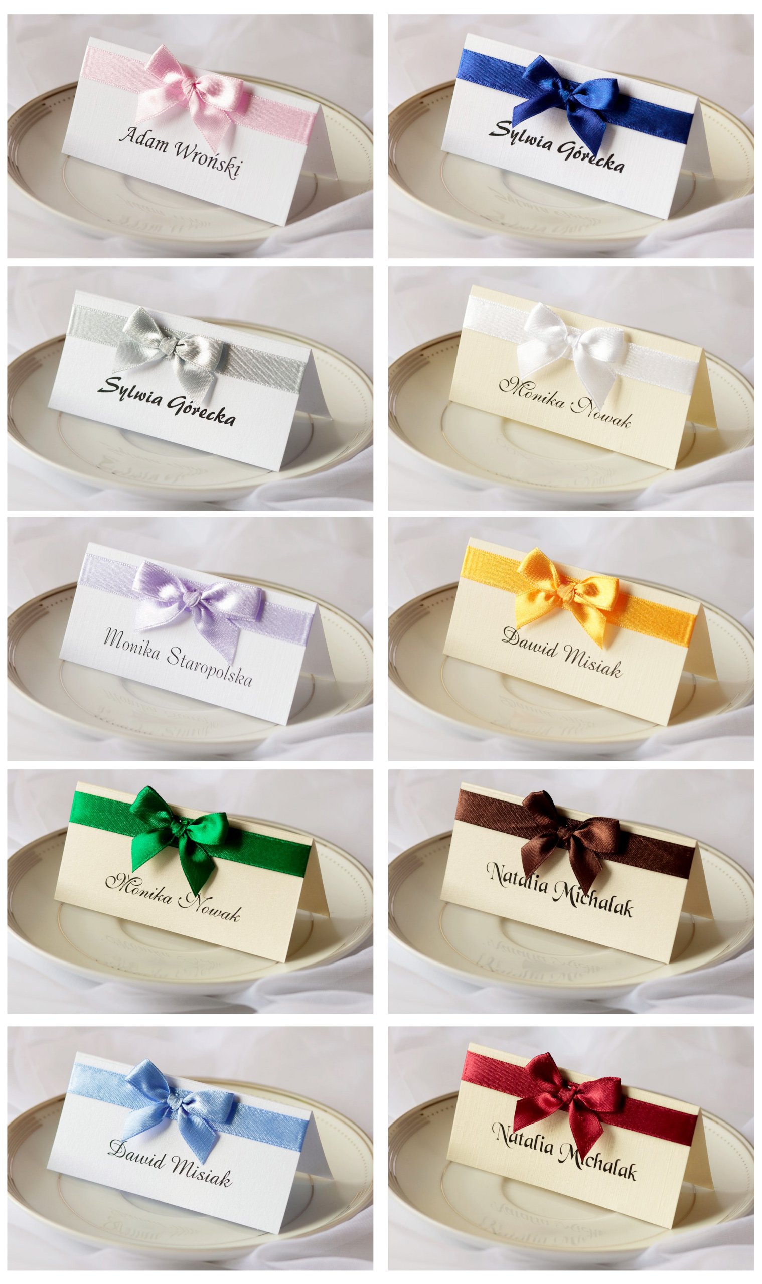 WINIETKI WESELNE DLA GOŚCI NA STÓŁ NA ŚLUB ŚLUBNE Kod producenta WI.01.0.10