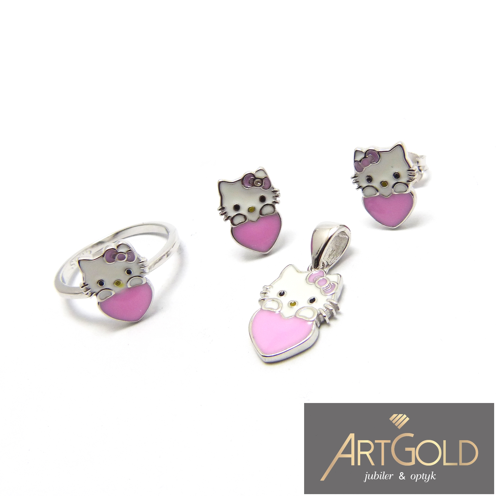 SUPER KOMPLET DLA DZIECKA - SREBRO + EMALIA Kod producenta BER2