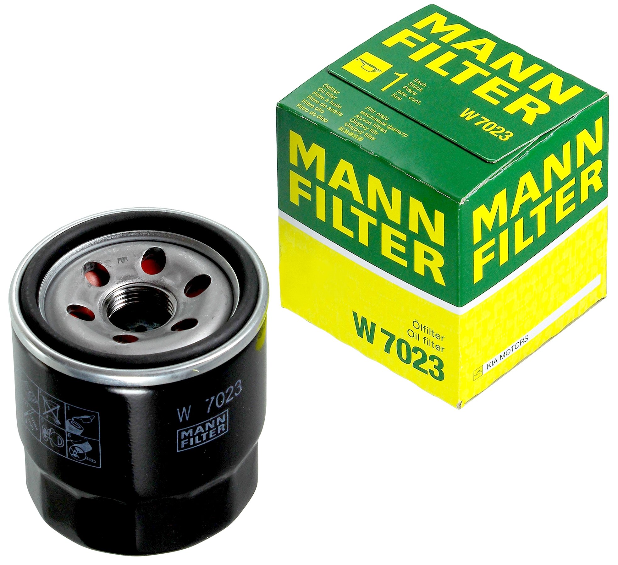 Купить лучший масляный фильтр. Фильтр масляный Манн 7023. Фильтр масляный Mann w 7023. W7023 Mann фильтр масляный Применяемость. Масляный фильтр Манн Киа Рио 3 1.6.