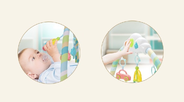 MATA EDUKACYJNA PIANINKO NIEBIESKA ZAKOCHASZ SIĘ Marka Goodway Baby